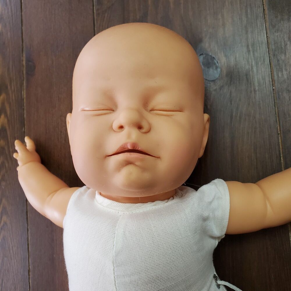 Berjusa Baby Doll Animated Lifelike 20” Pull String Head/Lips Move NOT WORKING